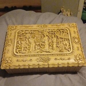 Intricately Carved Decorative Box